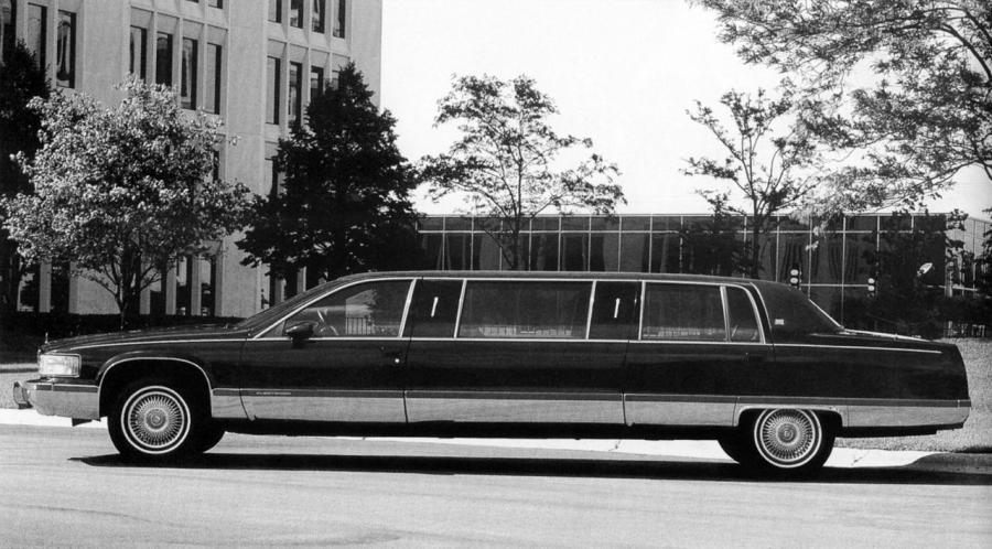Cadillac Fleetwood Brougham Formal Limousine by Limousine Werks '1994